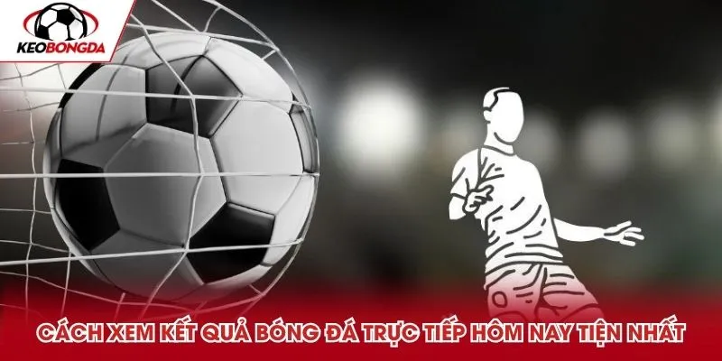 Cách xem kết quả bóng đá trực tiếp hôm nay tiện nhất