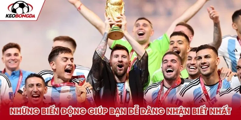 Những biến động giúp bạn dễ dàng nhận biết nhất