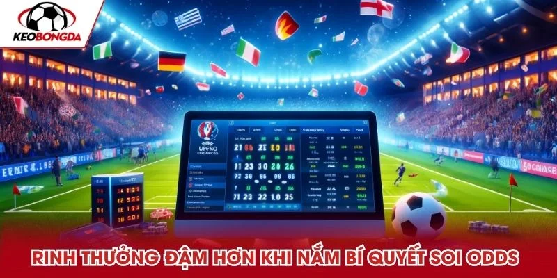 Rinh thưởng đậm hơn khi nắm bí quyết soi odds